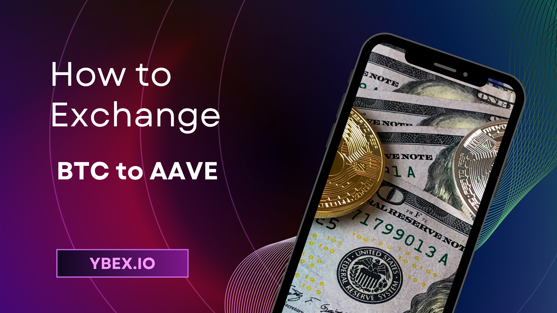 How to Exchange BTC to AAVE on Ybex