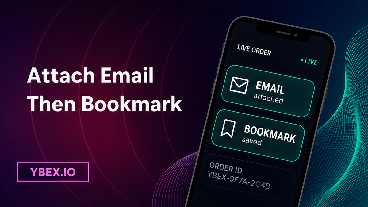 How to Attach an Email to a Crypto Swap Order Before You Close the Tab