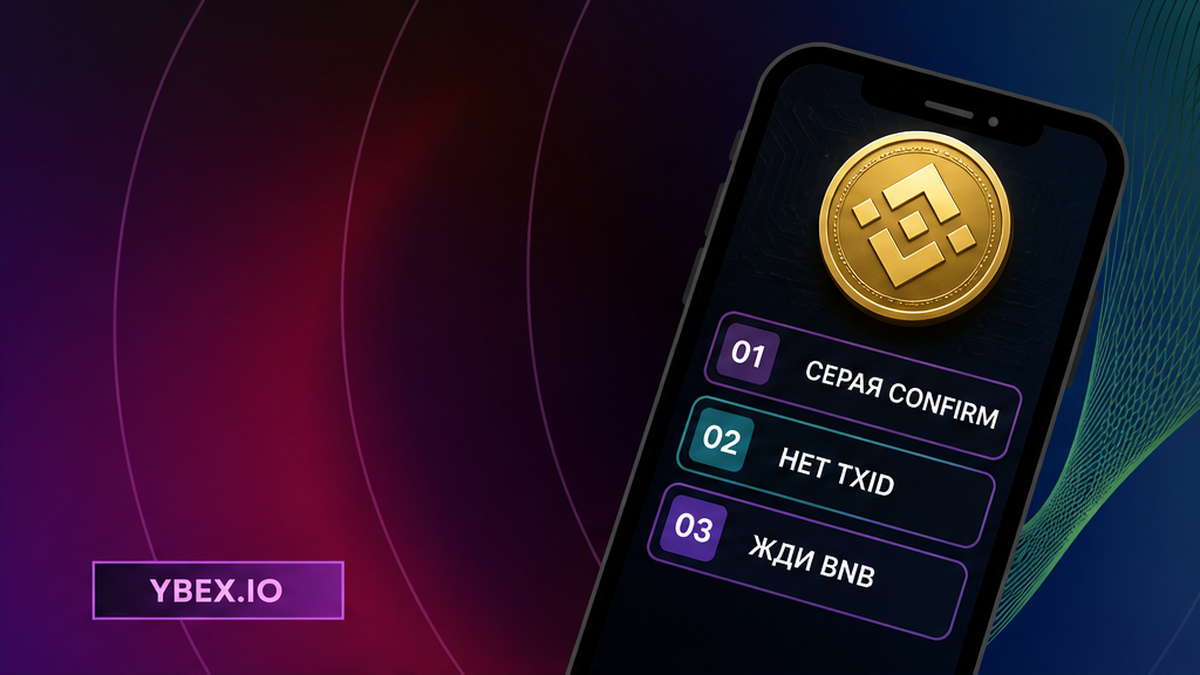 Три коротких шага: серая Confirm, нет TxID, сначала нативный BNB