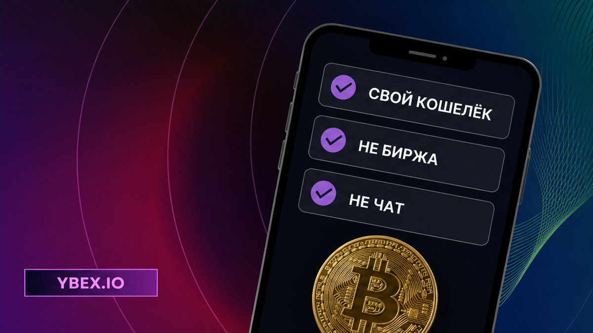 Чеклист: возврат на свой кошелёк, не на биржу и не из чата
