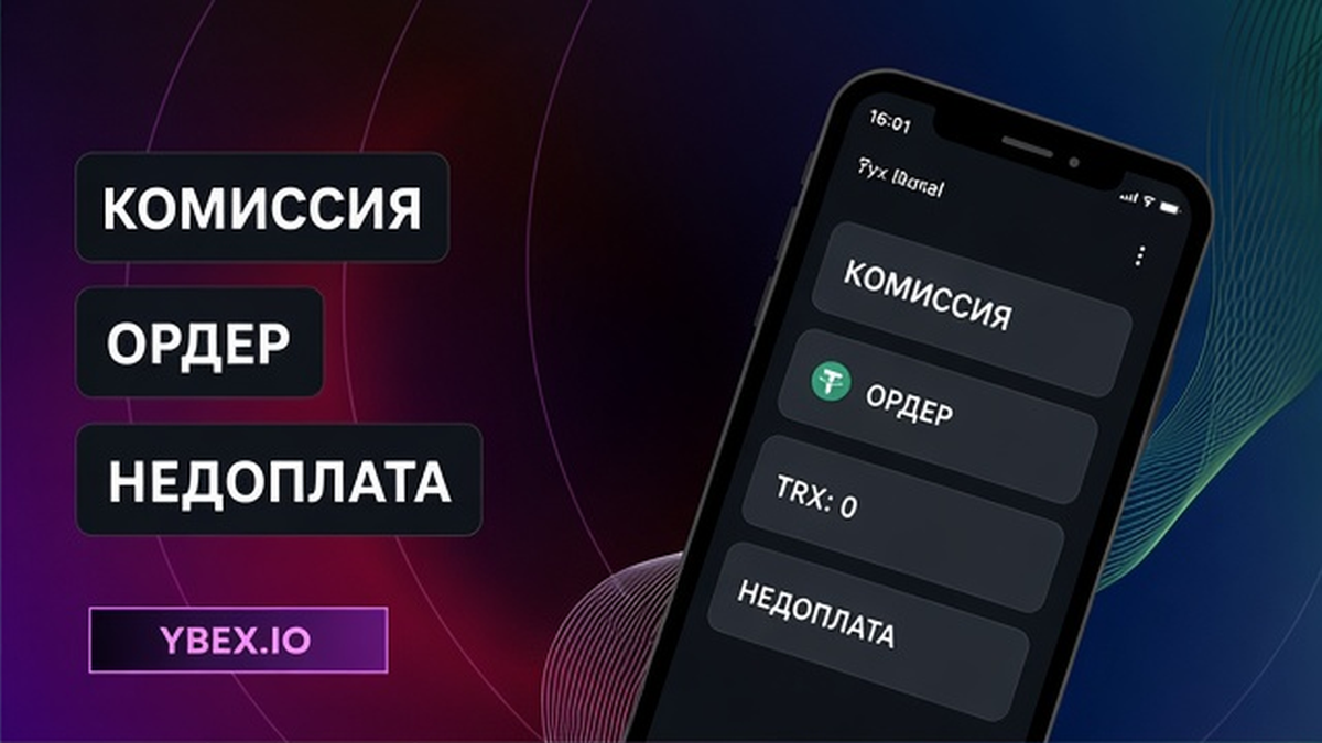Сравнение трёх сцен: мало TRX в кошельке, живая заявка и недоплата