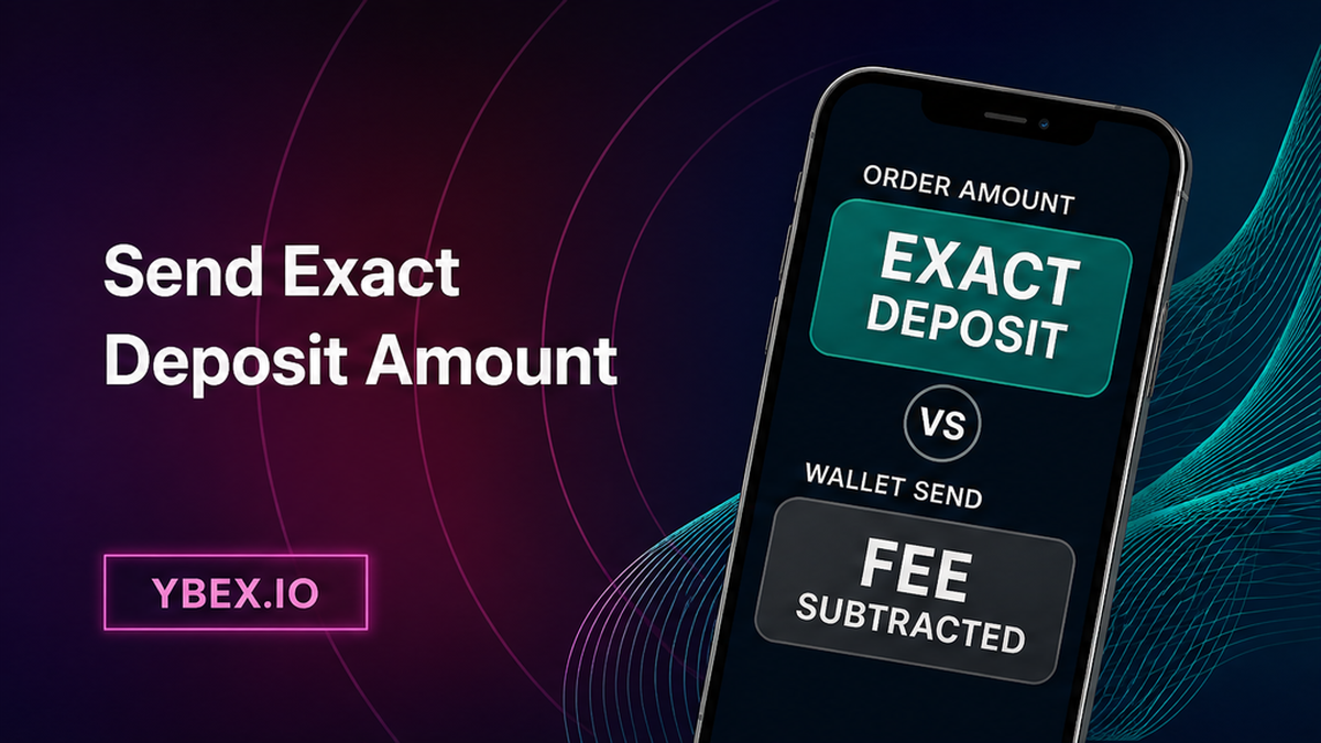 How to Send the Exact Deposit Amount on a Crypto Swap