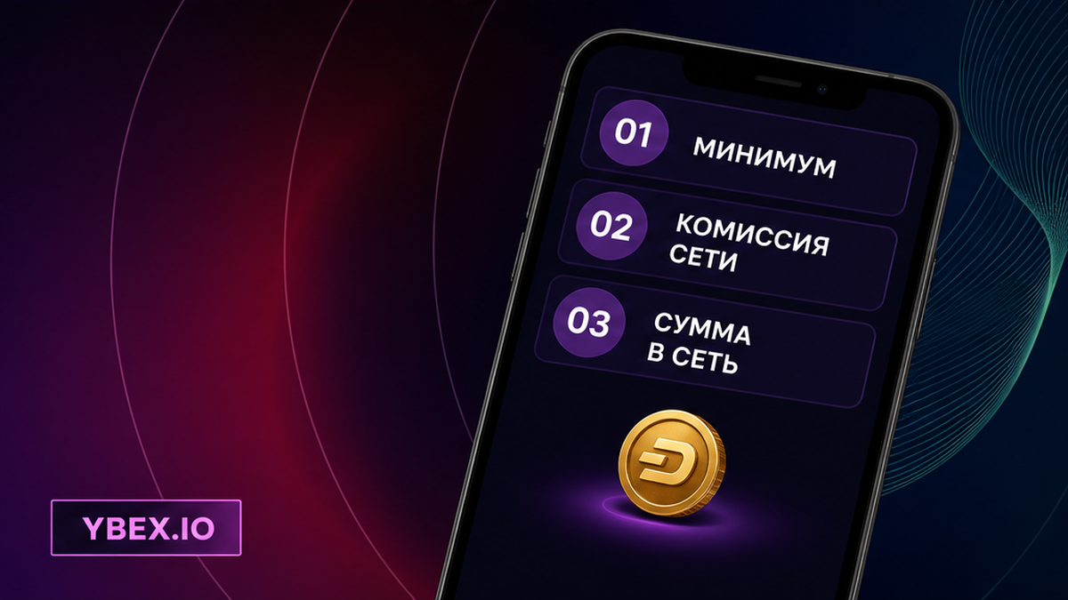 Выбор тестовой суммы с учётом минимума и комиссии сети