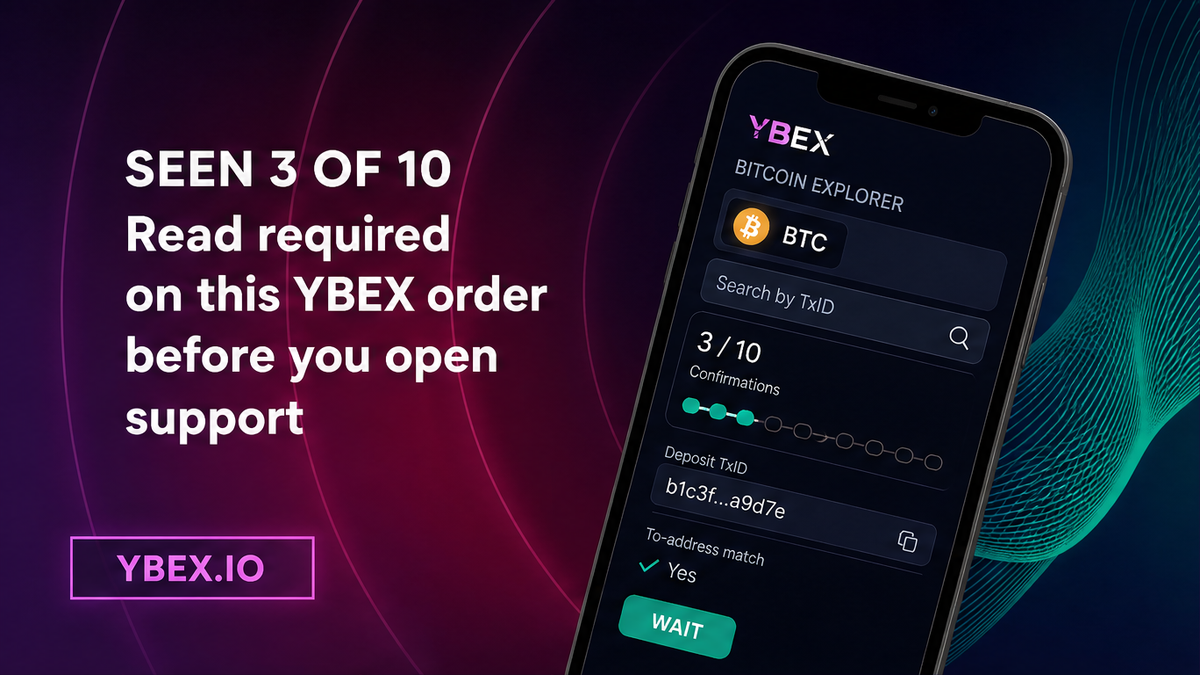 How to Wait for Crypto Swap Deposit Confirmations (When to Open Support)