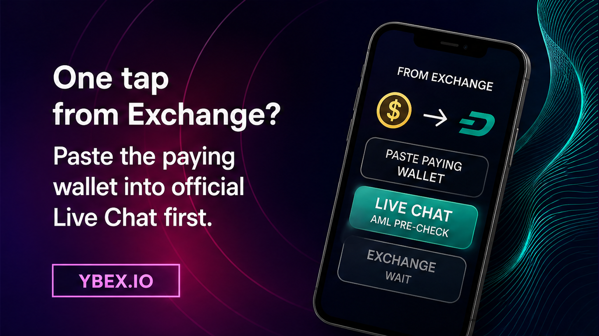 How to Request a Live Chat AML Pre-Check Before a Crypto Swap